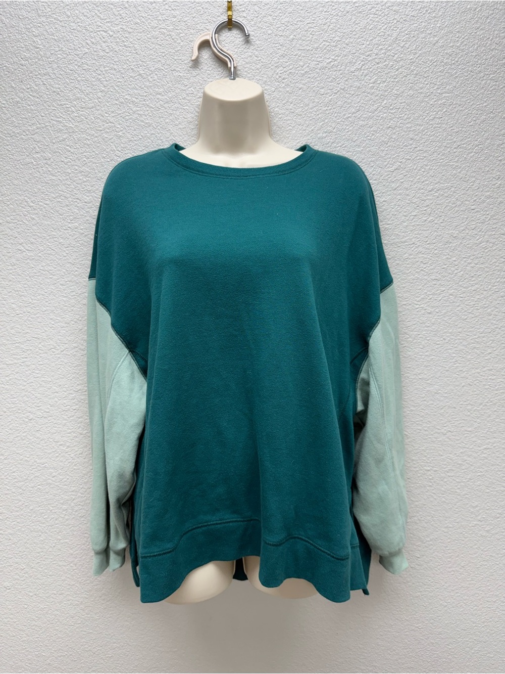 Z Supply Teal Pullover Sweatshirt